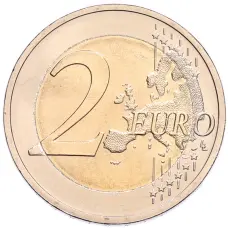 Монета 2 евро 2026 года A Германия «Федеральные земли Германии — Бремен, музей климатических зон» (реверс)