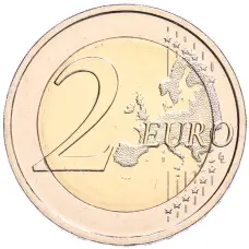 Монета 2 евро 2026 года F Германия «Федеральные земли Германии — Бремен, музей климатических зон» (реверс)