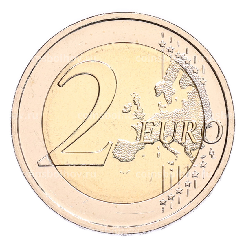 Монета 2 евро 2026 года F Германия «Федеральные земли Германии — Бремен, музей климатических зон» (вид 2)