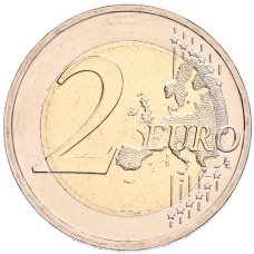 Монета 2 евро 2026 года D Германия «Федеральные земли Германии — Бремен, музей климатических зон» (реверс)