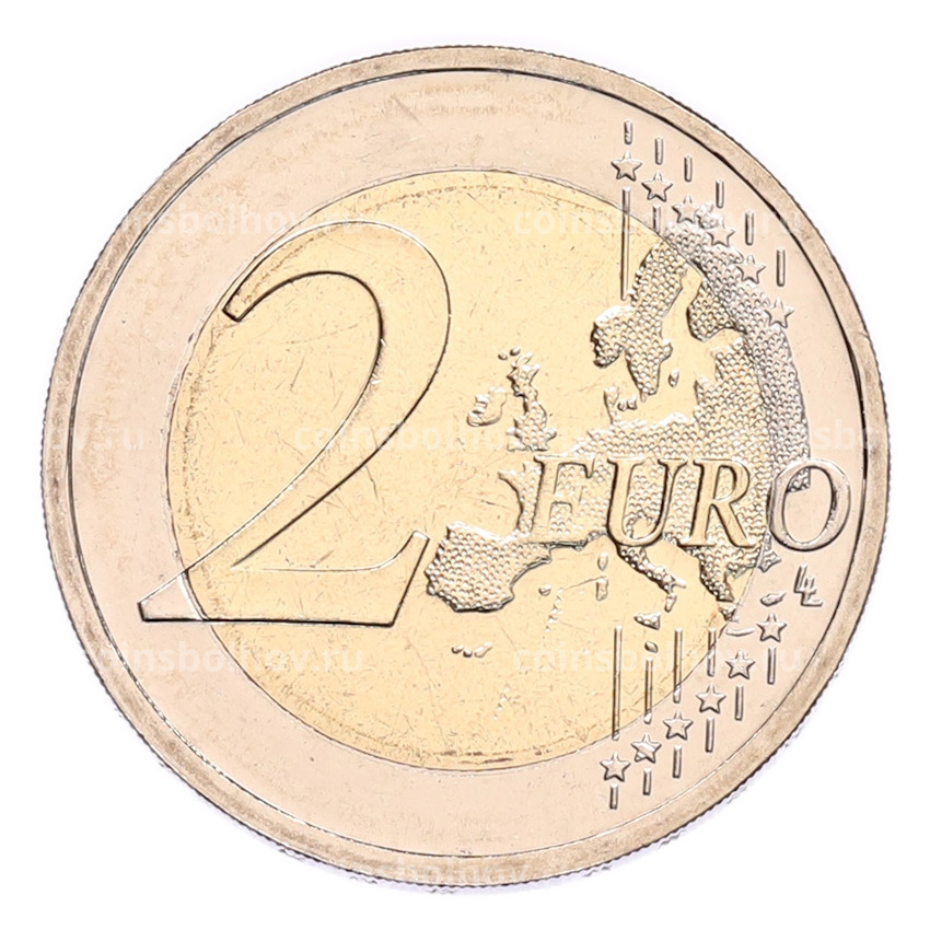 Монета 2 евро 2026 года D Германия «Федеральные земли Германии — Бремен, музей климатических зон» (вид 2)