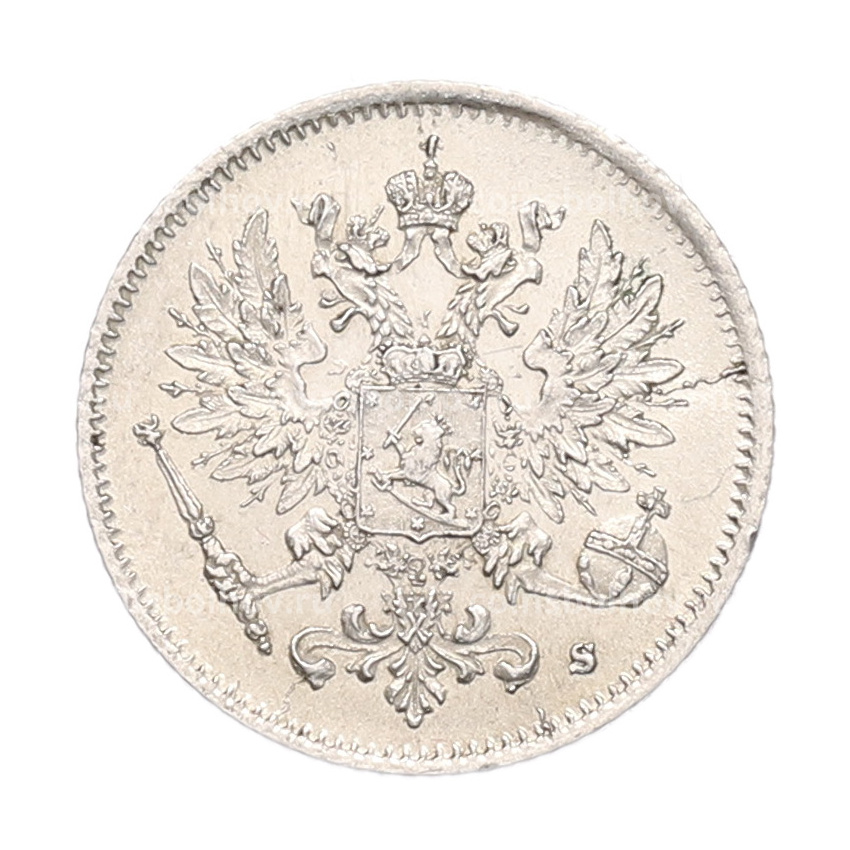 Монета 25 пенни 1915 года Русская Финляндия (вид 2)
