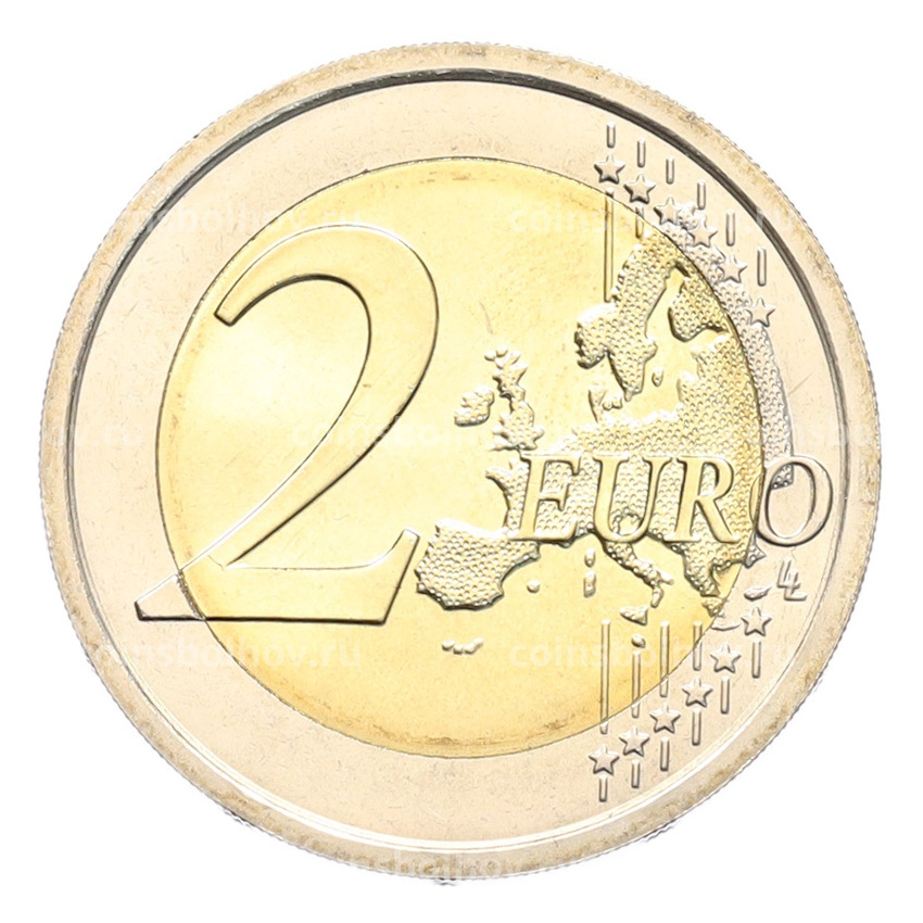 Монета 2 евро 2021 года Италия «150 лет объявлению Рима столицей Италии» (вид 2)