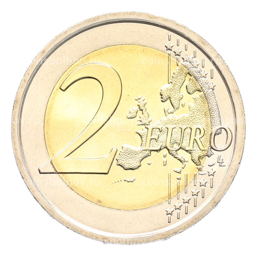 Монета 2 евро 2021 года Италия «150 лет объявлению Рима столицей Италии» (вид 2)