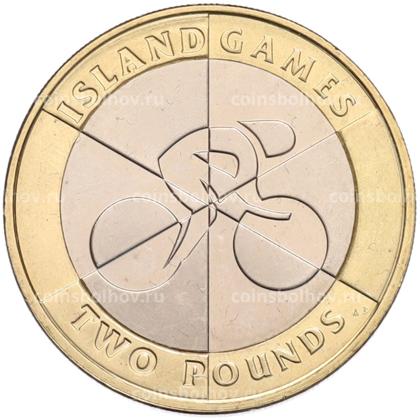 Монета 2 фунта 2019 года Гибралтар «Островные игры»