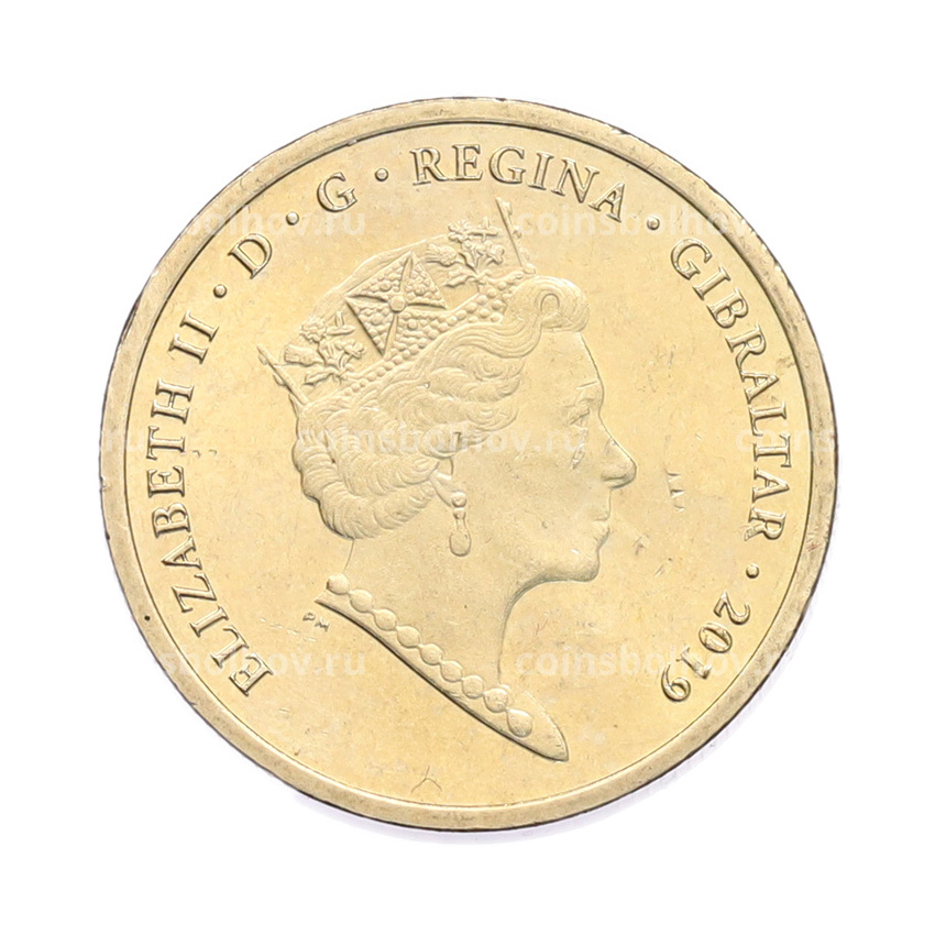 Монета 1 фунт 2019 года Гибралтар «Островные игры» (вид 2)