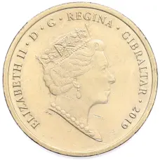 Монета 1 фунт 2019 года Гибралтар «Островные игры» (реверс)