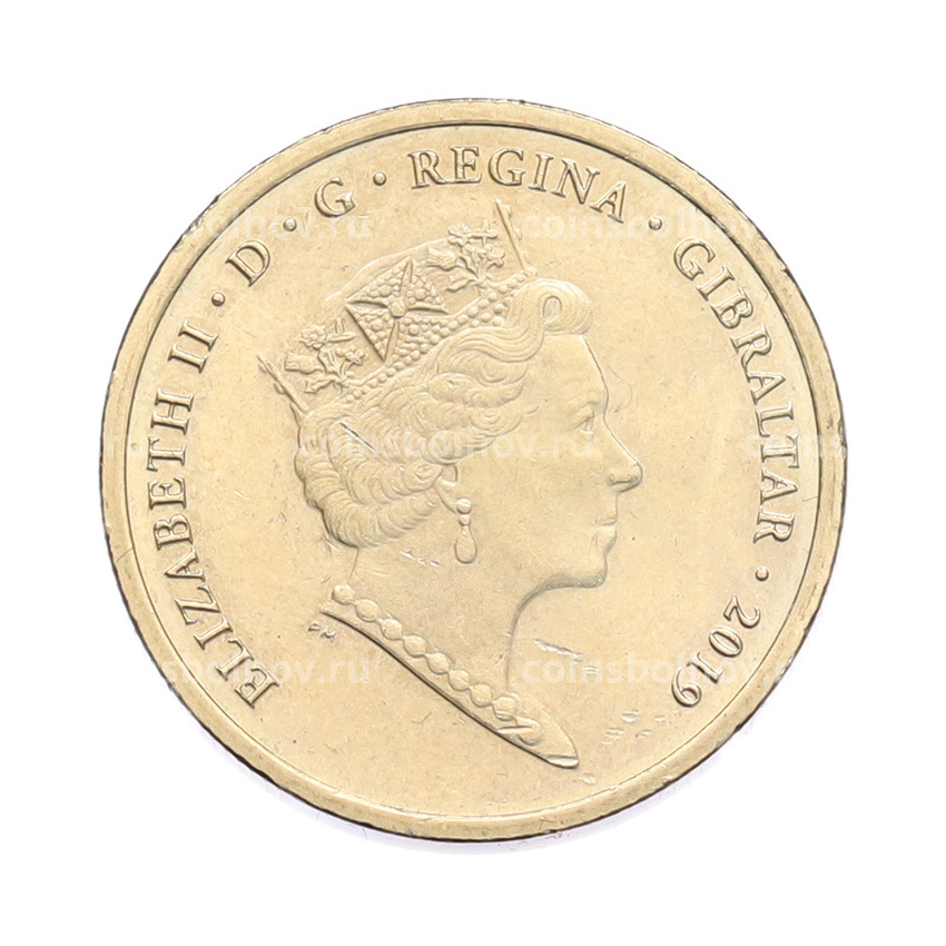 Монета 1 фунт 2019 года Гибралтар «Островные игры» (вид 2)