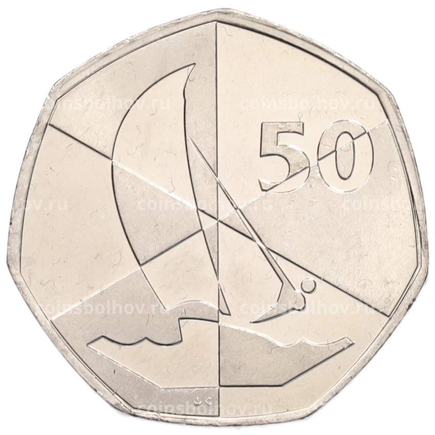 Монета 50 пенсов 2019 года Гибралтар «Островные игры»