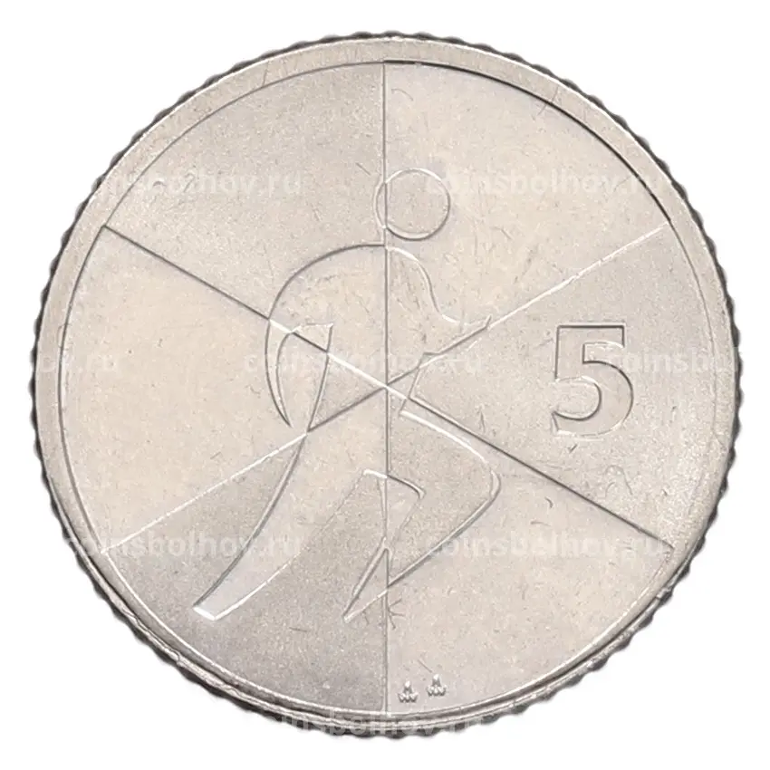 Монета 5 пенсов 2019 года Гибралтар «Островные игры»