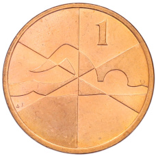 Монета 1 пенс 2019 года Гибралтар «Островные игры» (аверс)