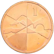 Монета 1 пенс 2019 года Гибралтар «Островные игры» (аверс)