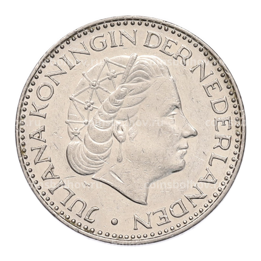Монета 1 гульден 1969 года Нидерланды (вид 2)