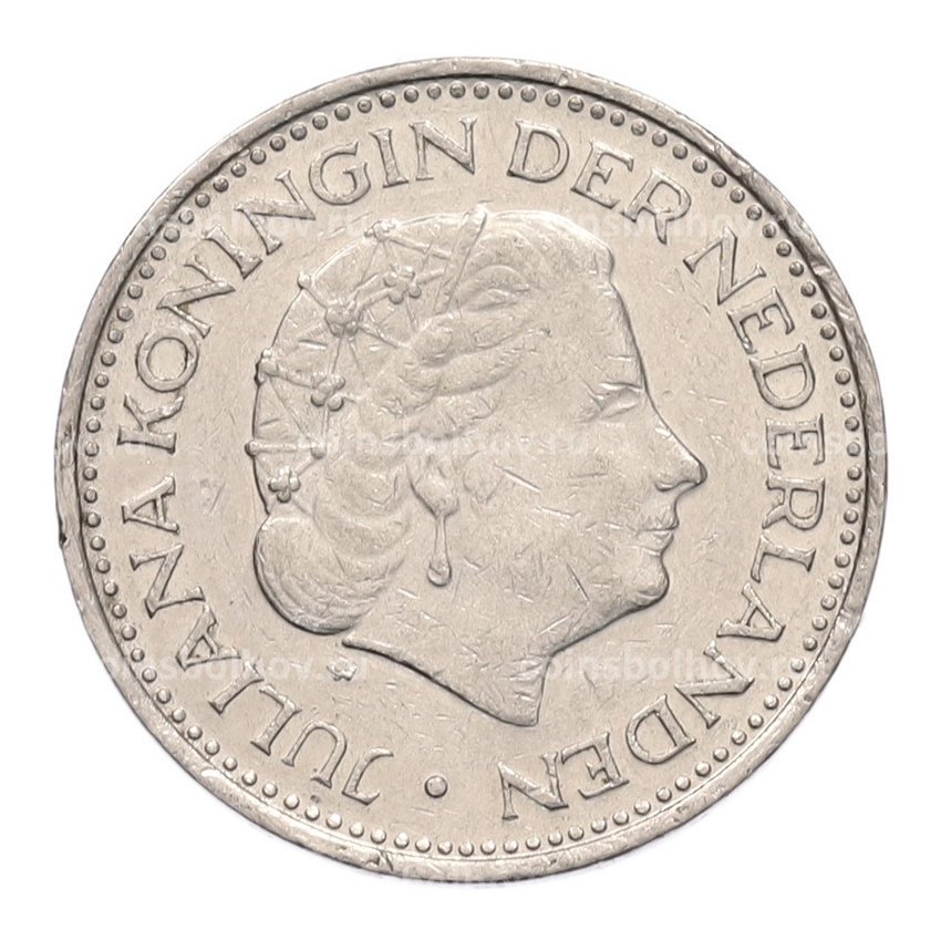 Монета 1 гульден 1970 года Нидерланды (вид 2)