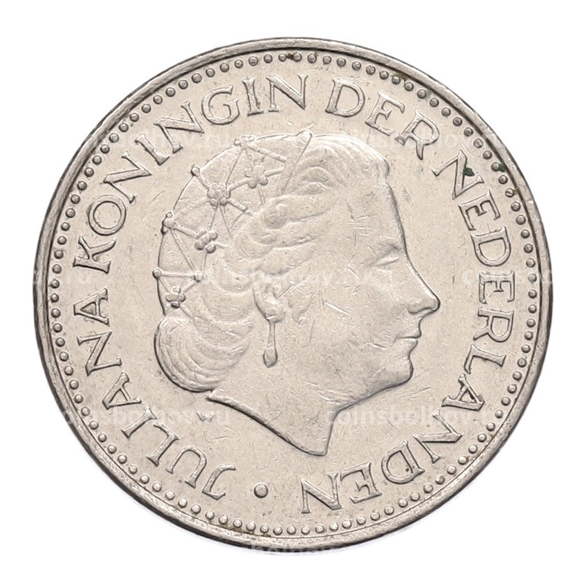Монета 1 гульден 1971 года Нидерланды (вид 2)