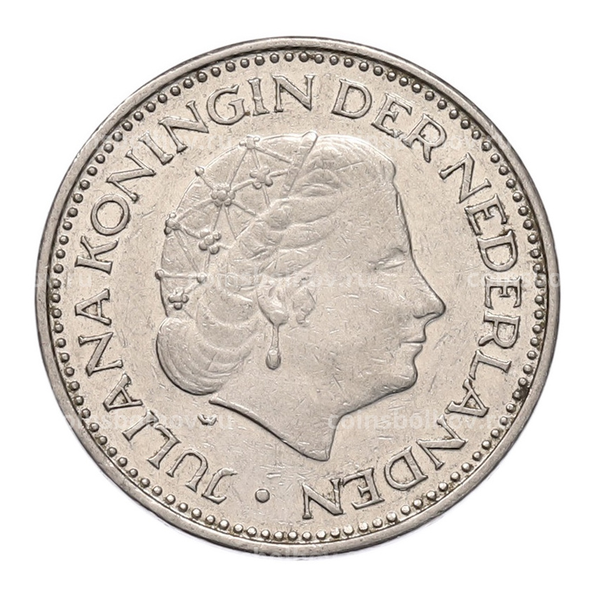 Монета 1 гульден 1972 года Нидерланды (вид 2)
