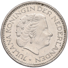 Монета 1 гульден 1973 года Нидерланды (реверс)