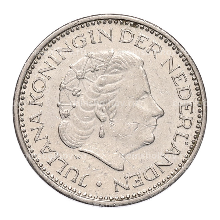 Монета 1 гульден 1973 года Нидерланды (вид 2)