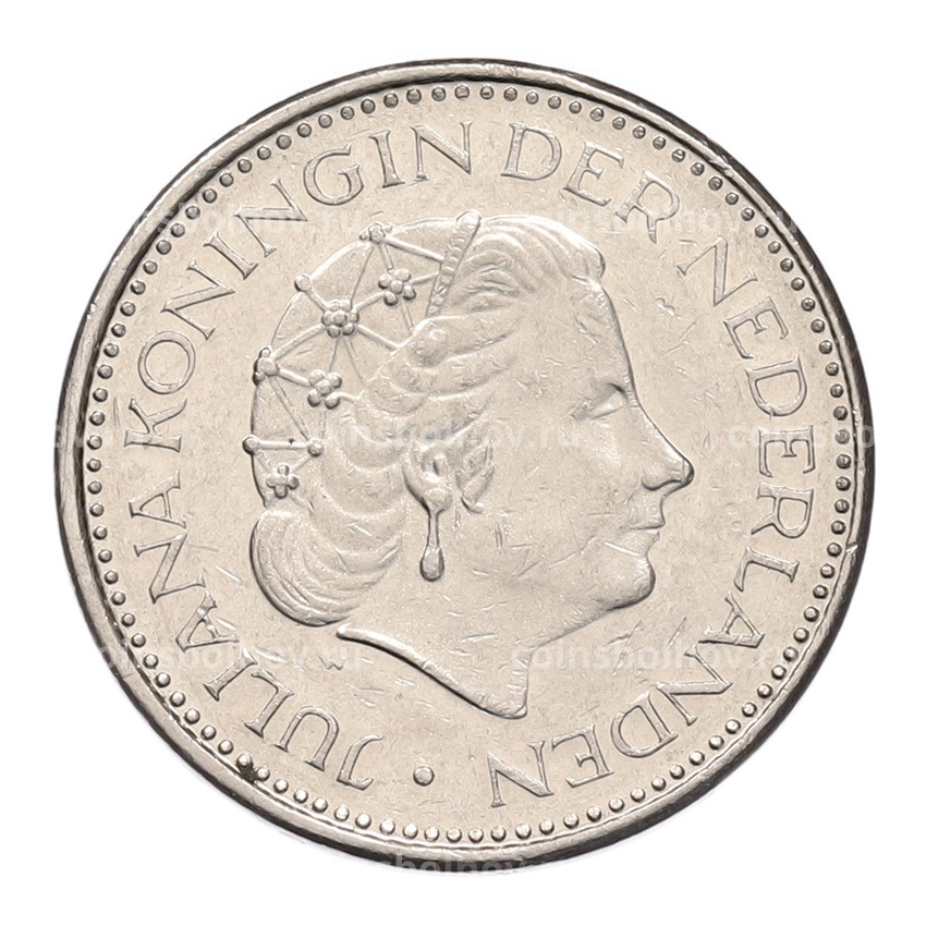 Монета 1 гульден 1980 года Нидерланды (вид 2)