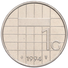 Монета 1 гульден 1994 года Нидерланды (аверс)