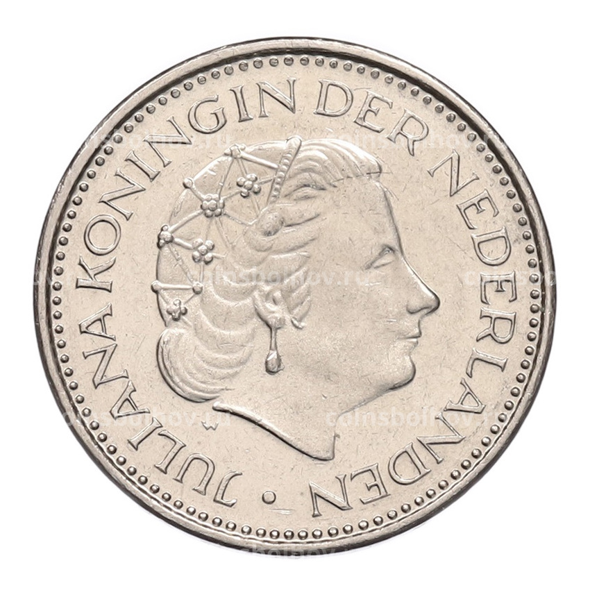 Монета 1 гульден 1980 года Нидерланды (вид 2)