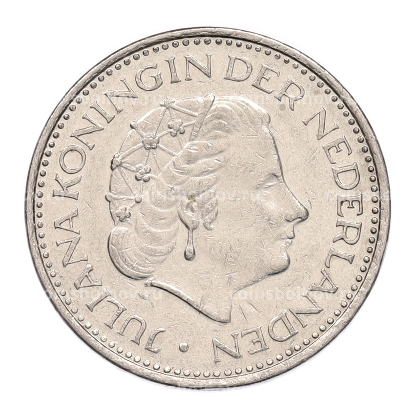 Монета 1 гульден 1976 года Нидерланды (вид 2)