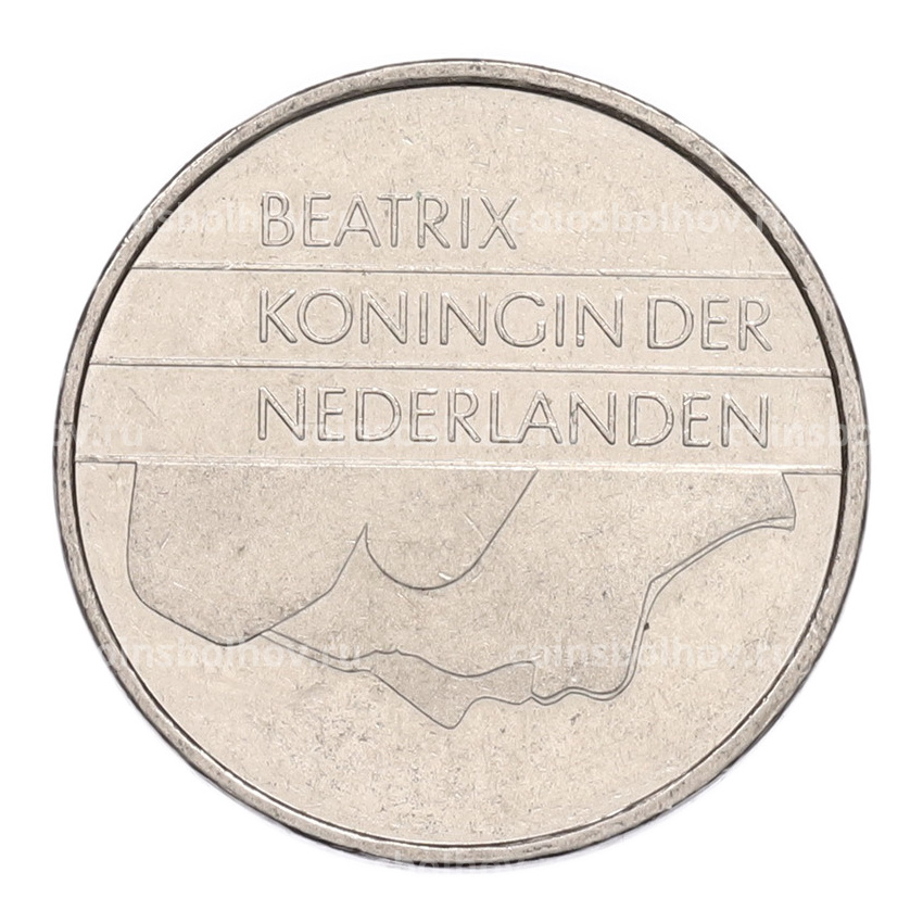 Монета 1 гульден 1986 года Нидерланды (вид 2)
