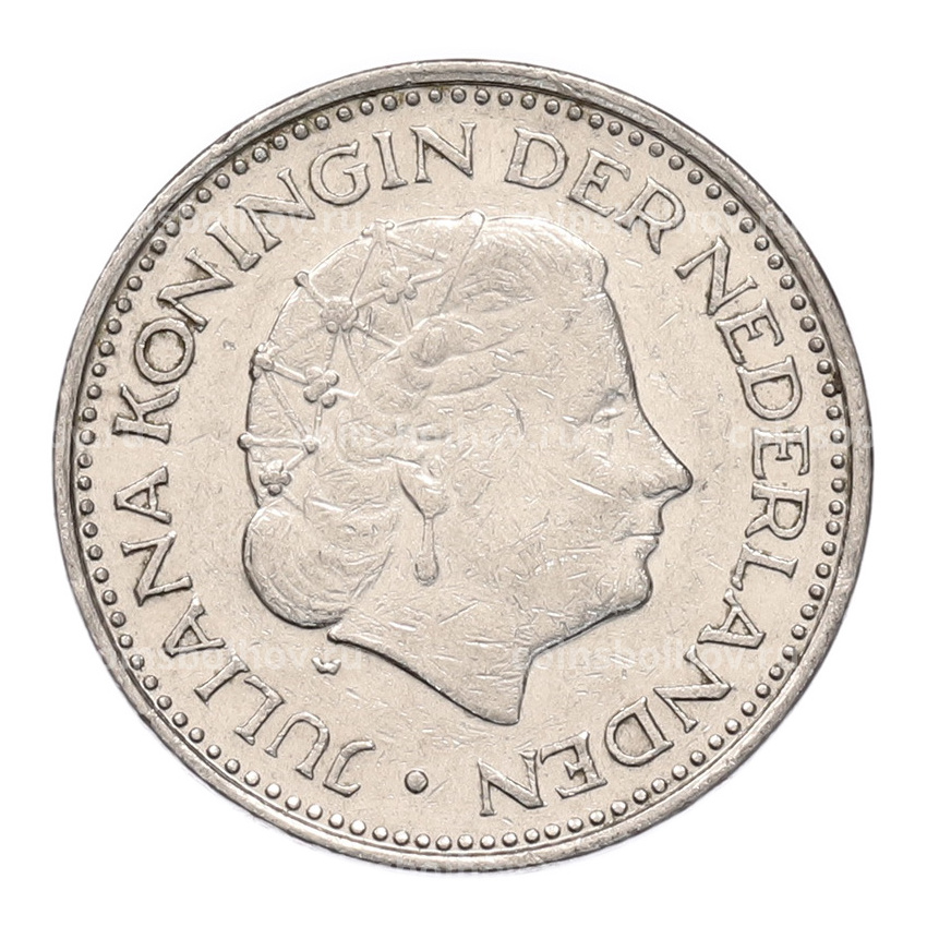 Монета 1 гульден 1971 года Нидерланды (вид 2)