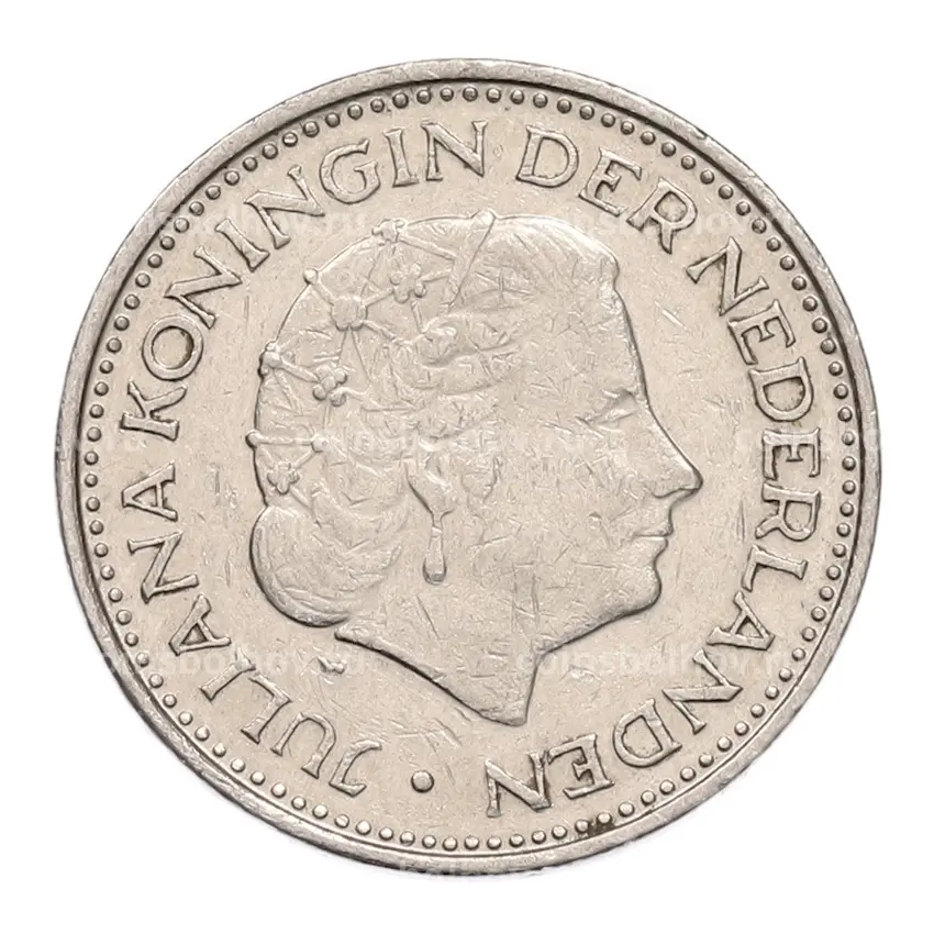 Монета 1 гульден 1971 года Нидерланды (вид 2)
