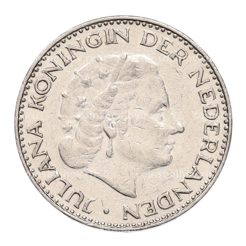 Монета 1 гульден 1967 года Нидерланды (вид 2)