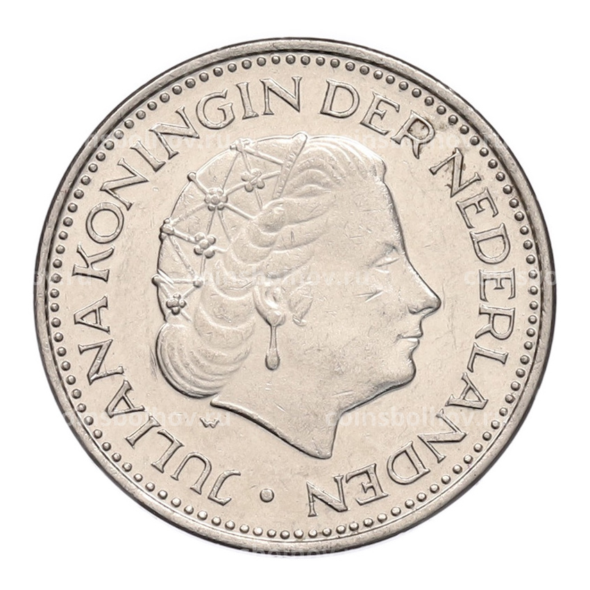 Монета 1 гульден 1971 года Нидерланды (вид 2)