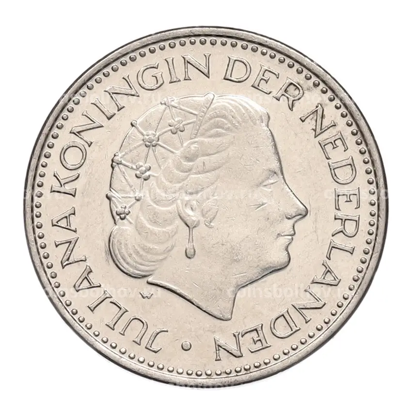 Монета 1 гульден 1971 года Нидерланды (вид 2)