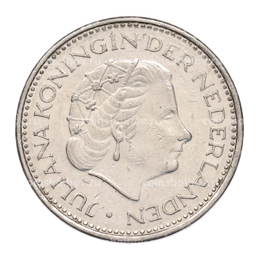 Монета 1 гульден 1977 года Нидерланды (вид 2)