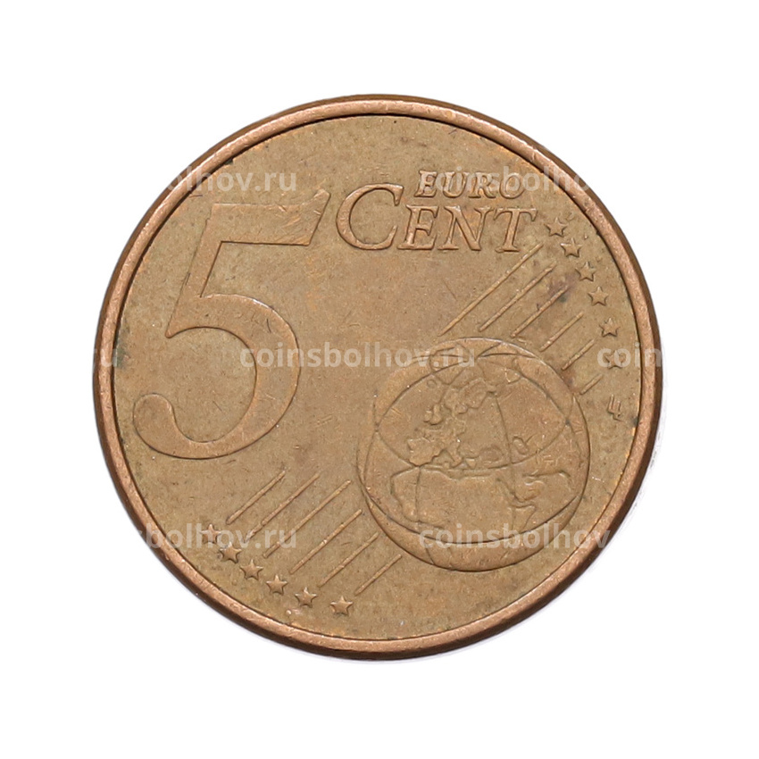 Монета 5 евроцентов 2011 года Испания (вид 2)