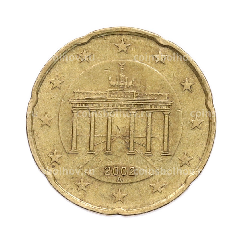 Монета 20 евроцентов 2002 года A Германия
