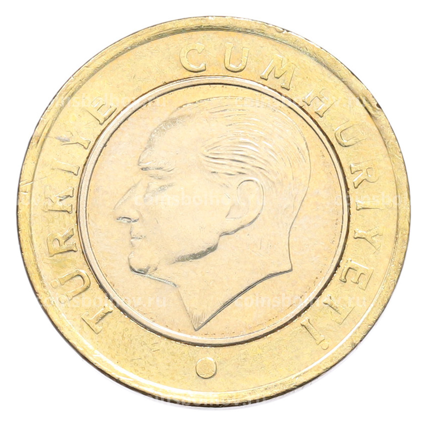 Монета 1 лира 2021 года Турция (вид 2)