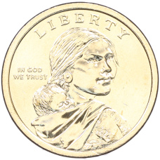 Монета 1 доллар 2026 года (D) США «Коренные Американцы (Сакагавея) — Полли Купер» (реверс)