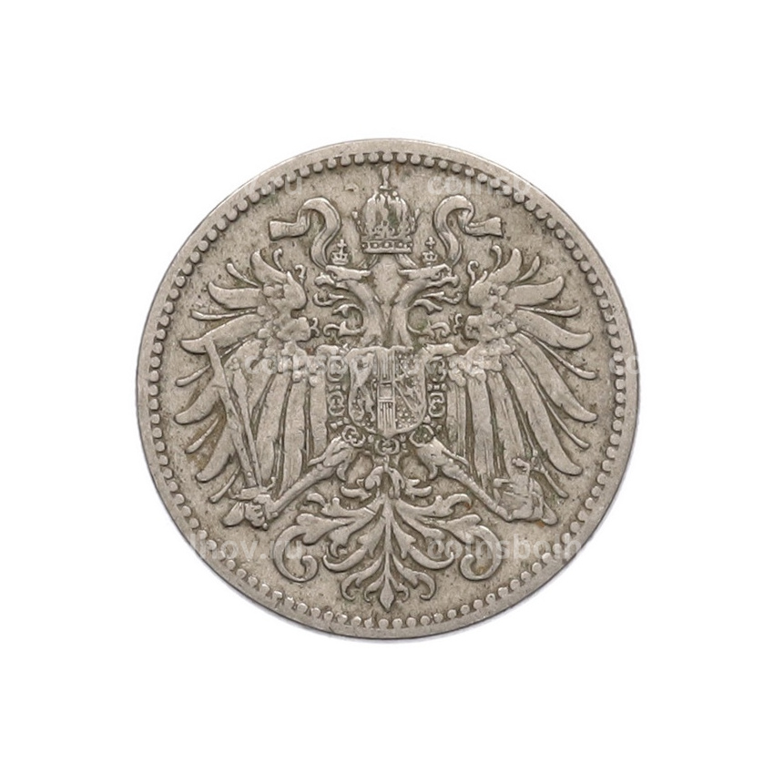 Монета 10 геллеров 1895 года Австрия (вид 2)