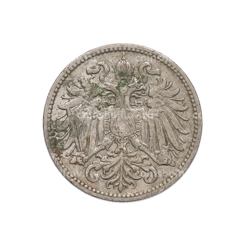 Монета 10 геллеров 1909 года Австрия (вид 2)