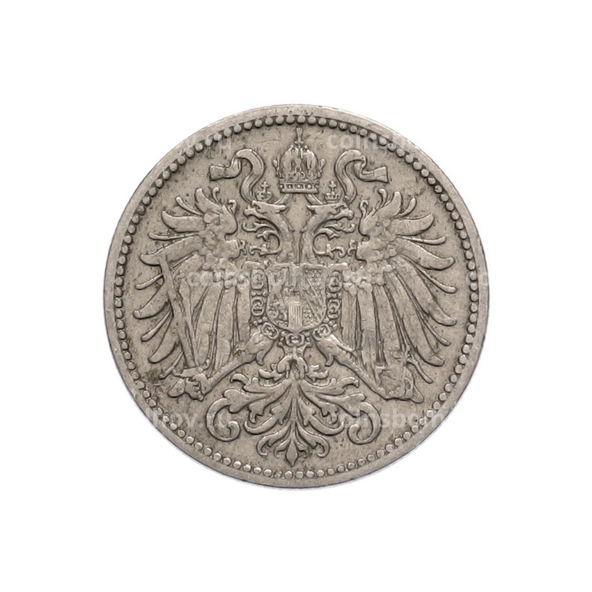 Монета 10 геллеров 1895 года Австрия (вид 2)