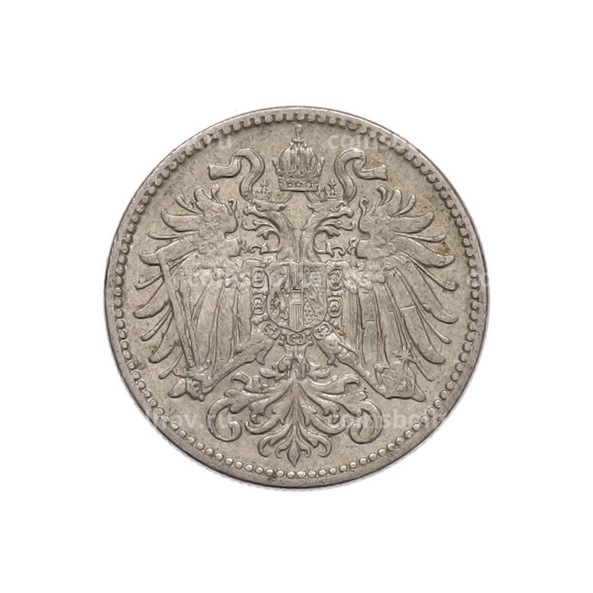 Монета 10 геллеров 1909 года Австрия (вид 2)