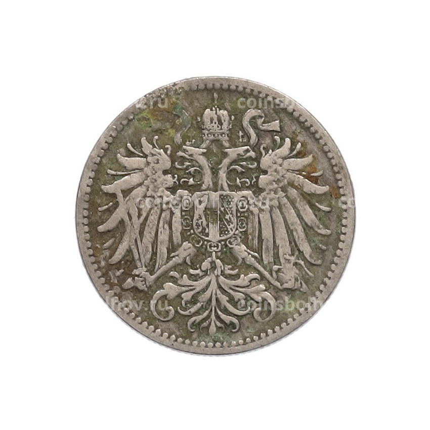 Монета 10 геллеров 1895 года Австрия (вид 2)