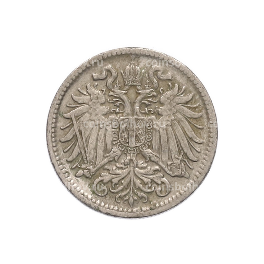 Монета 10 геллеров 1909 года Австрия (вид 2)