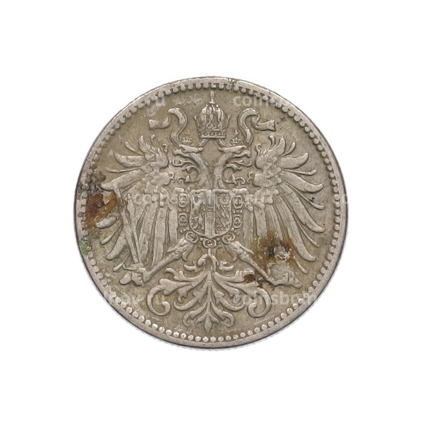 Монета 10 геллеров 1909 года Австрия (вид 2)