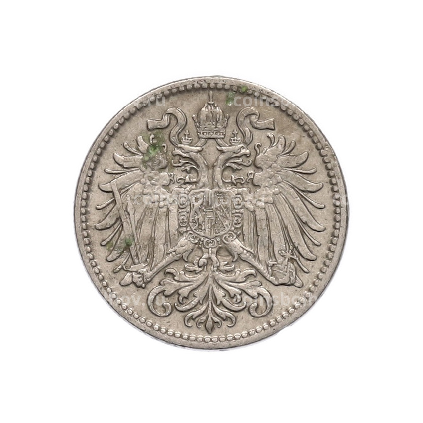 Монета 10 геллеров 1907 года Австрия (вид 2)