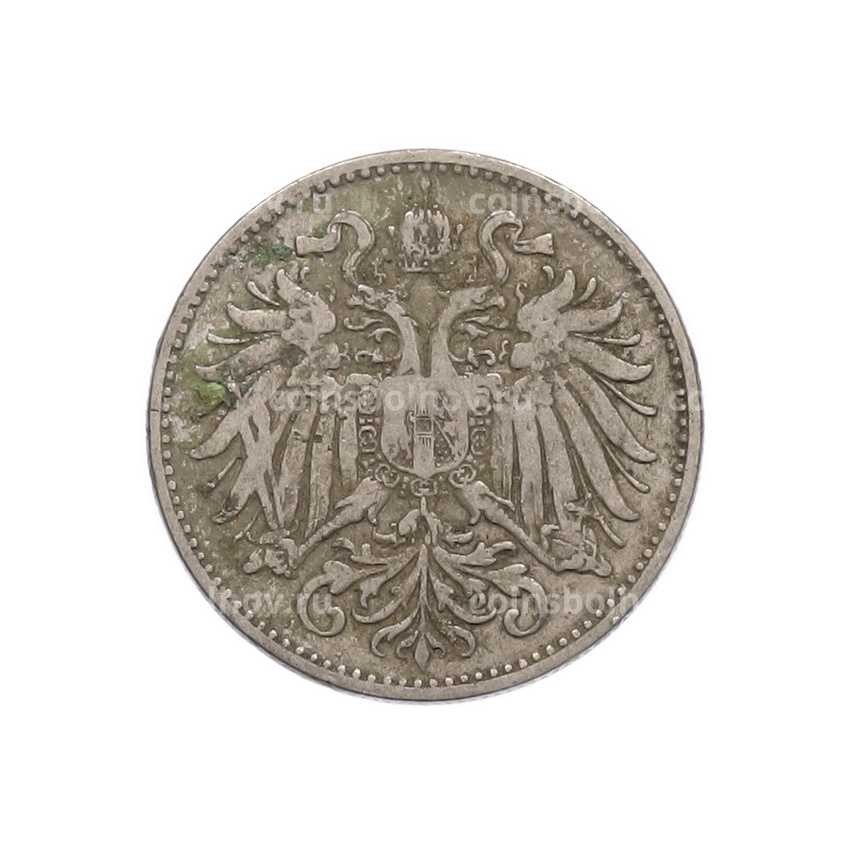 Монета 10 геллеров 1894 года Австрия (вид 2)