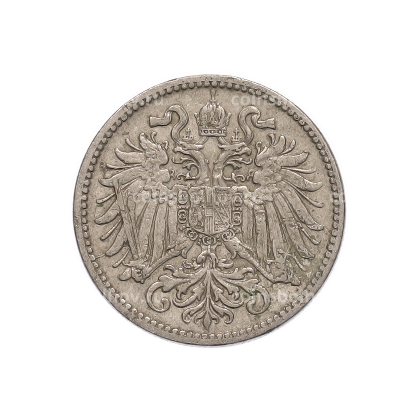 Монета 10 геллеров 1909 года Австрия (вид 2)