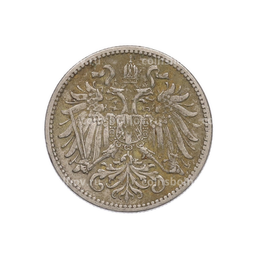 Монета 10 геллеров 1907 года Австрия (вид 2)