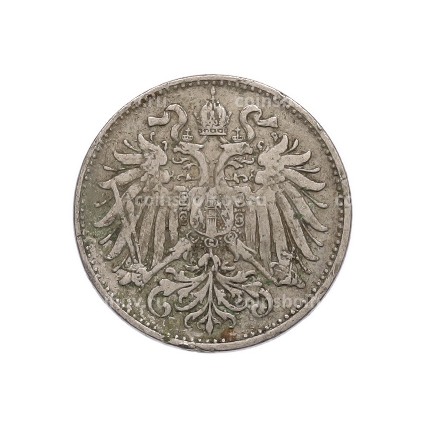 Монета 10 геллеров 1895 года Австрия (вид 2)