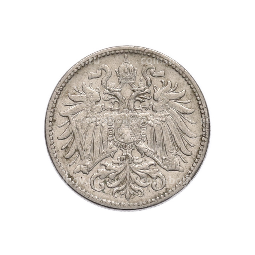 Монета 10 геллеров 1909 года Австрия (вид 2)